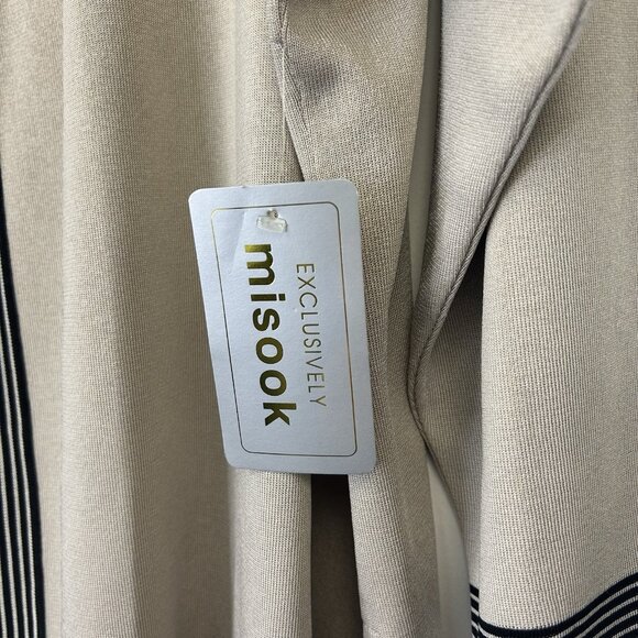 NEW Misook Cardigan Sweater Women’s Size 3X Beige - Picture 4 of 8